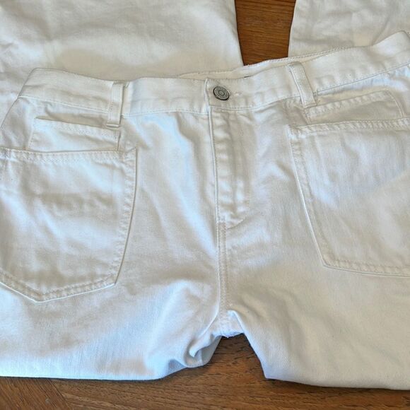 Ralph Lauren Lauren Jeans Company White wide leg jeans - Picture 3 of 12